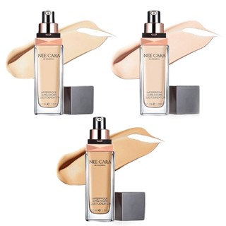 NEE CARA WATERPROOF ULTRA COVER LIQUID FOUNDATION ครีมรองพื้น รุ่น N589