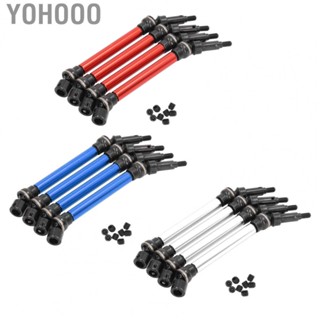 Yohooo RC Drive Axle  RC Drive Transmission Shaft High Load  Easy To Disassemble Steel and Aluminum Alloy with Screw for RC  Part