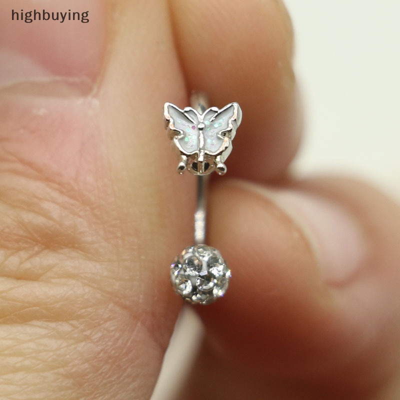 [highbuying] 1 ชิ้น แหวนสเตนเลส รูปผีเสื้อ ลิป ลาเบรต เกือกม้า เครื่องประดับร่างกาย ราคา ลาเบรต แนวตั้ง ใหม่ พร้อมส่ง