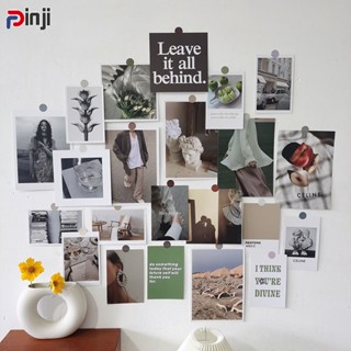 6ชิ้น/ชุด Wall Art Postgraph Props โปสการ์ด Diy สําหรับติดตกแต่งผนังบ้าน