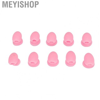 Meyishop Lip Brush Covers  10pcs Silicone Lip Brush Covers Flexible Soft Dust Proof Suction Cup  for Travel Use