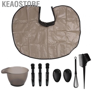 Keaostore Hair Dyeing Set with Brush Blender Ear Muffs Dyeing Bowl  Hairdressing  Hair Coloring Tool for Home Salon