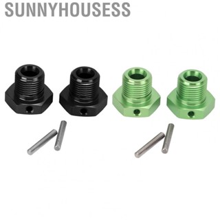 Sunnyhousess Wheel Hex Hub Adapter  1Pair Anodized CNC Machined 17mm Wheel Hex Hub Adapter  for ARRMA 1/8 RC Car