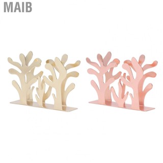 Maib Vertical Napkin Holder  Glossy Edge Coral Napkin Holder  for Canteen for Kitchen