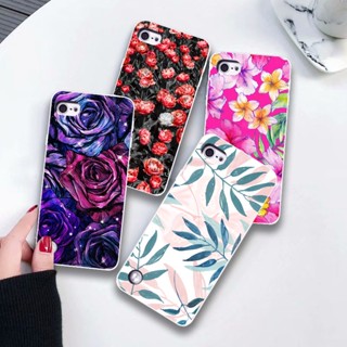 เคสโทรศัพท์มือถือ ซิลิโคนนิ่ม ลายดอกไม้ สีสันสดใส สําหรับ Apple Ipod Touch 7 6 5 Touch6 Touch7