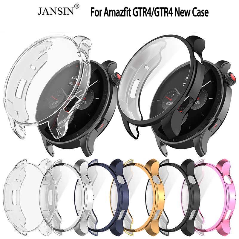 เคส Amazfit GTR 4 New เคสกันกระแทก ยาง TPU เคสกรอบนาฬิกา ซิลิโคน สำหรับ Amazfit GTR4 GTR 4 New Smart