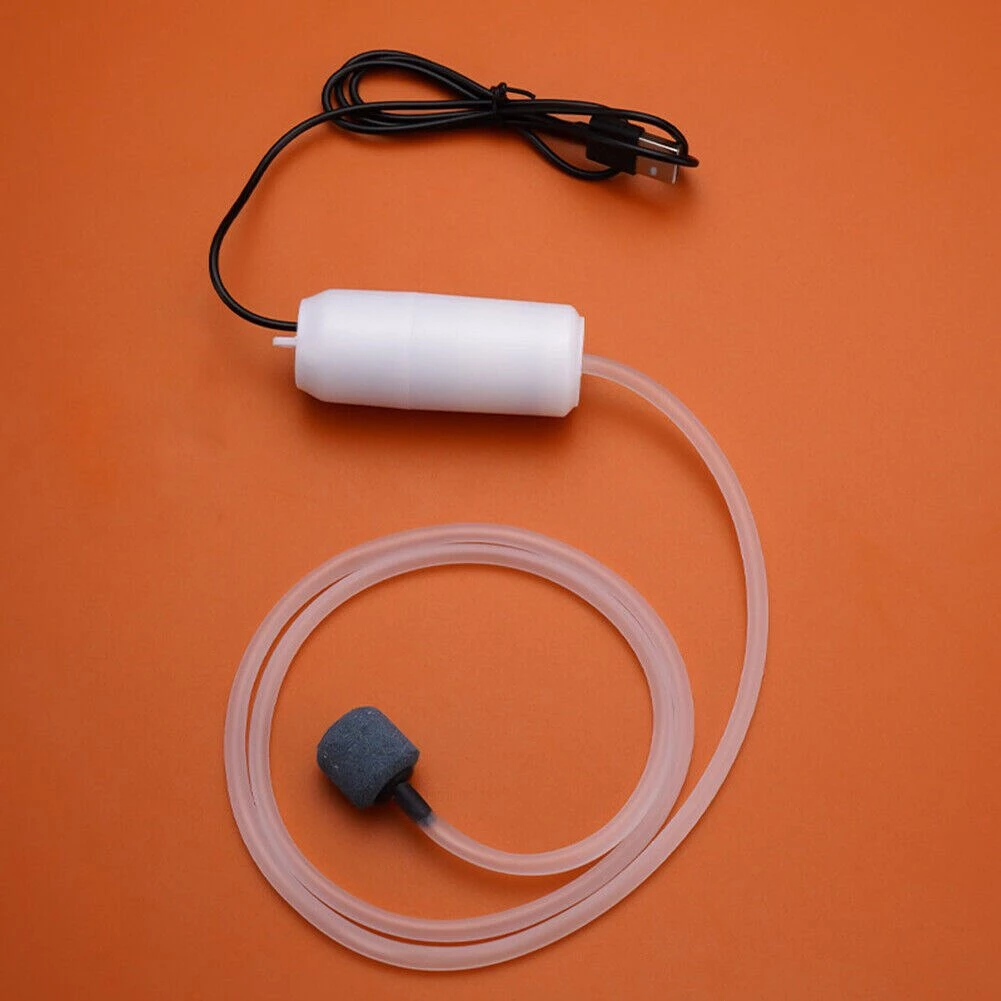 🇹🇭 ถูกสุด💯🥇 เงียบ Oxygenator ขนาดเล็กออกซิเจนปั๊ม Mini USB ปั๊มออกซิเจนตู้ปลาชาร์จตกปลาออกซิเจนเครื่อง Fish Farming thumbnail 9