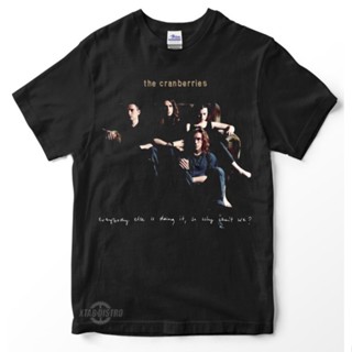 ร้อน 3 Kaos the cranberries EVERYBODY ELSE DOING IT Why.R.U WE Premium เสื้อยืดลําลอง แขนสั้น โอเวอร์ไซซ์ ลายวงร็อคแอนด์