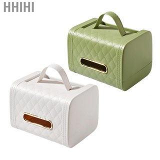 Hhihi Napkin Storage Box  Tissue Dispenser Compact Easy To  Elegant with Handle for Dining Room