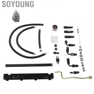 Soyoung AN6 Fuel Fitting  Metal Heavy Duty Sealing Swap Fuel Line Kit  for Car