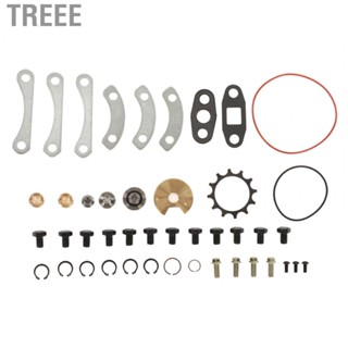 Treee 44pcs Standard Shaft Turbo  Kit Stable Performance Metal Alloy for T3 T4 T04E T04B Turbo  Auto Accessorie