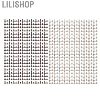 Lilishop 200 Sets  Binding Screw 10x15mm Eco Friendly Binding Screws Assorted Kit E