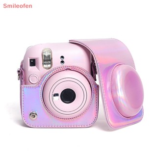 [Smileofen] ใหม่ เคสกระเป๋าใส่กล้อง หนัง PU สําหรับ Instax Mini 12