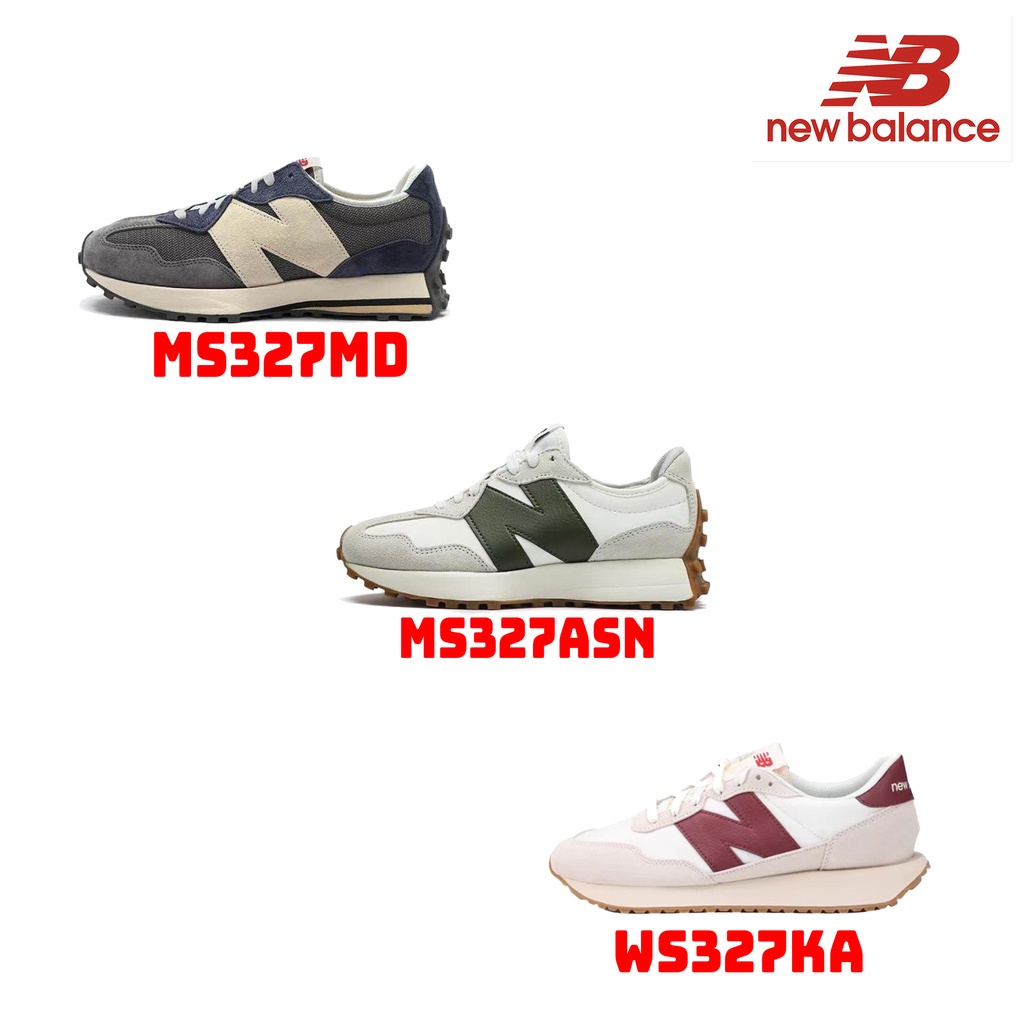 New Balance 327 MS327ASN / WS327KA / MS327MD รองเท้าผ้าใบ