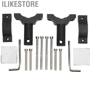 Ilikestore 2Sets  Light Bar Mounting Bracket CNC Aluminum Alloy Universal Clamp for Motorcycles ATVs Tricycles New