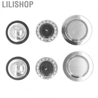 Lilishop Sink  Strainer Practical Strong Kitchen Sink Strainer  Clogging Stainless Steel High Hardness for Most Standard Sink