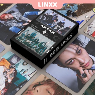 Linxx โปสการ์ดอัลบั้มรูป Kpop Stray Kids 5-STAR สําหรับเด็ก 55 ชิ้น