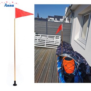 【Anna】Flag Set Aluminum Alloy Banner Flag Pole Length Kayak Mount Base Nylon