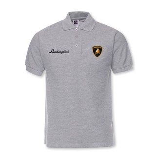 Lamborghini car shop custom work clothes POLO shirt Aventador Huracan Urus Reventon Gallardo 350 GTV Miura outdoor driving pure cotton short sleeves