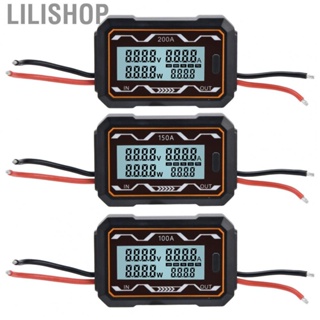 Lilishop DC Power Meter Wide Applications Power Meter for Automobiles for  Systems