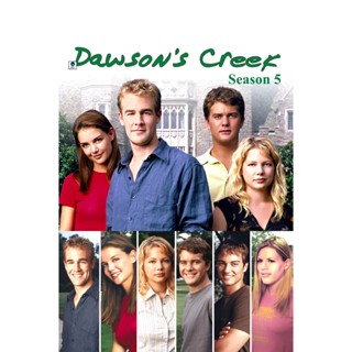 แผ่นดีวีดี หนังใหม่ Dawsons Creek Season 5 (2001) ก๊วนวุ่นลุ้นรัก ปี 5 (23 ตอน) (เสียง ไทย | ซับ ไม่มี) ดีวีดีหนัง