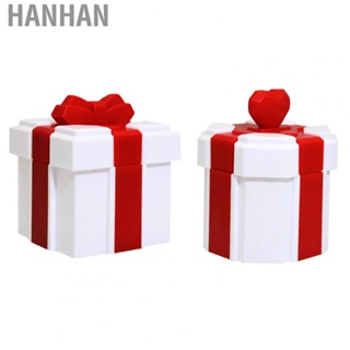 Hanhan Gift Wrap Boxes  Red White Gift Box  for Anniversaries