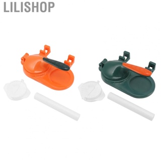 Lilishop Dumpling Press  Great Texture ABS Dumpling Maker Multifunction Save Time  for Italian Rolls