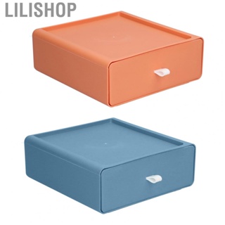Lilishop Desktop Organizer  Makeup Storage Box Large  with Silicone Strip for Makeup Accessories for Stationary for Jewelry