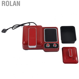 Rolan Breakfast Machine  Sandwich Maker Double Sided Heating with Timer for Sandwich 