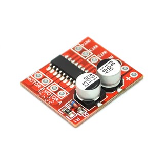 โมดูลไดร์ฟมอเตอร์ DC 2 ช่อง ควบคุมความเร็ว PWM Dual H-Bridge Stepper Motor Mini Super L298N
