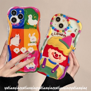 เคสโทรศัพท์มือถือ ขอบโค้ง ลายดอกไม้ สัตว์ 3D หลากสี สําหรับ Samsung A23 A04s A02s A03 A14 A12 A50 A03s A50s A51 A20s A24 A04 A30 A11 A10s A31 A21s A52s A52 A13 A20 A30s A32