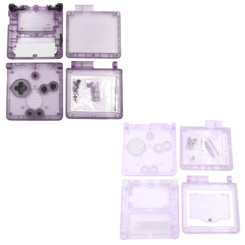 Ba Clear ฝาครอบป้องกันเคสเปลือกหอยสําหรับ Gameboy Advance SP สําหรับ GBA SP
