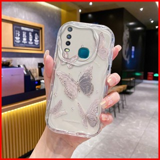 เคส Vivo 1902 เคส Vivo V1901A V1901 เคส Vivo 1901 Y1901 เคส Vivo Y11 U10 Y17 เคสโทรศัพท์มือถือแบบนิ่ม tpu ใส กันกระแทก ลายสีชมพู แฟชั่น สําหรับ TYNY