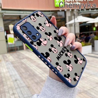 เคสโทรศัพท์มือถือ ซิลิโคนนุ่ม ใส กันกระแทก ลายหนู สําหรับ OPPO A74 4G A95 4G F19 F19S Reno 6 Lite