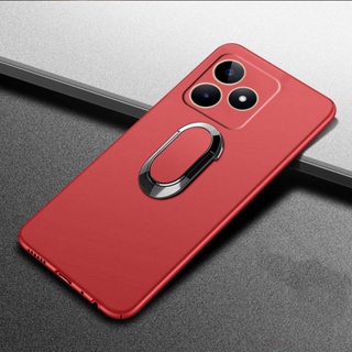 เคสโทรศัพท์มือถือ TPU แบบนิ่ม พร้อมแหวนขาตั้ง สําหรับ Realme C53 C55 NFC 10 Pro+ Pro 5G Coca-Cola Edition GT NEO 5 SE 4G Plus 2023