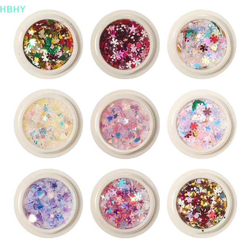 กลิตเตอร์โลหะ สีทอง สําหรับตกแต่งเล็บ วันคริสต์มาส