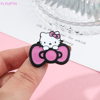 Flyup Sanrio เข็มกลัด รูปแมว Hello Kitty น่ารัก เครื่องประดับแฟชั่น สําหรับผู้หญิง