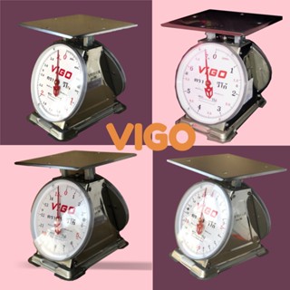 แสตนเลสแท้ VIGO ตาชั่ง 3,7,15,20 กิโล จานแบน