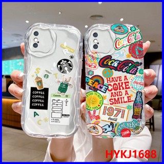 เคส iPhone X เคส iPhone XS Max เคส iPhone XSMAX tpu เคสนิ่ม แบบใส ลายครีม เคสโทรศัพท์ NYW