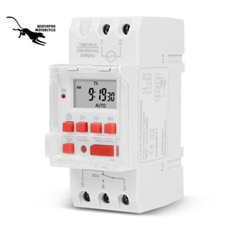 Sinotimer TM919B สวิตช์ตั้งเวลาดิจิทัล ตั้งโปรแกรมได้ 220V 30A สําหรับไฟ พัดลม