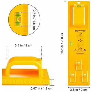  Multifunctional picture hanger, horizontal ruler installation device, image hanging tool, picture frame, built-in level