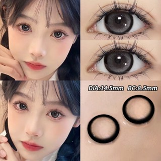 คอนแทคเลนส์ YI TONG NIANM Beauty Lenses Big Eyes 14.5 มม. แต่งหน้า กล่องสี สายตาสั้น คอนแทคเลนส์