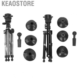 Keaostore Hairdressing Training Head Tripod  Stable Metal Mannequin Stand Lightweight Sturdy for Barber Shop