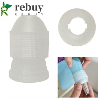 REBUY หัวบีบครีม แบบพลาสติก ขนาด S, M, L สำหรับทำขนม ตกแต่งเค้ก