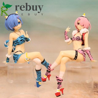 REBUY Collection Model Rem Action Figure Girl Action Figure Noodle Stopper Figure Life In A Different World From Zero Rem Toys Gifts 16cm Model Toys Anime Figure Gift Doll Japanese Anime Re Ram Anime Figure/Multicolor