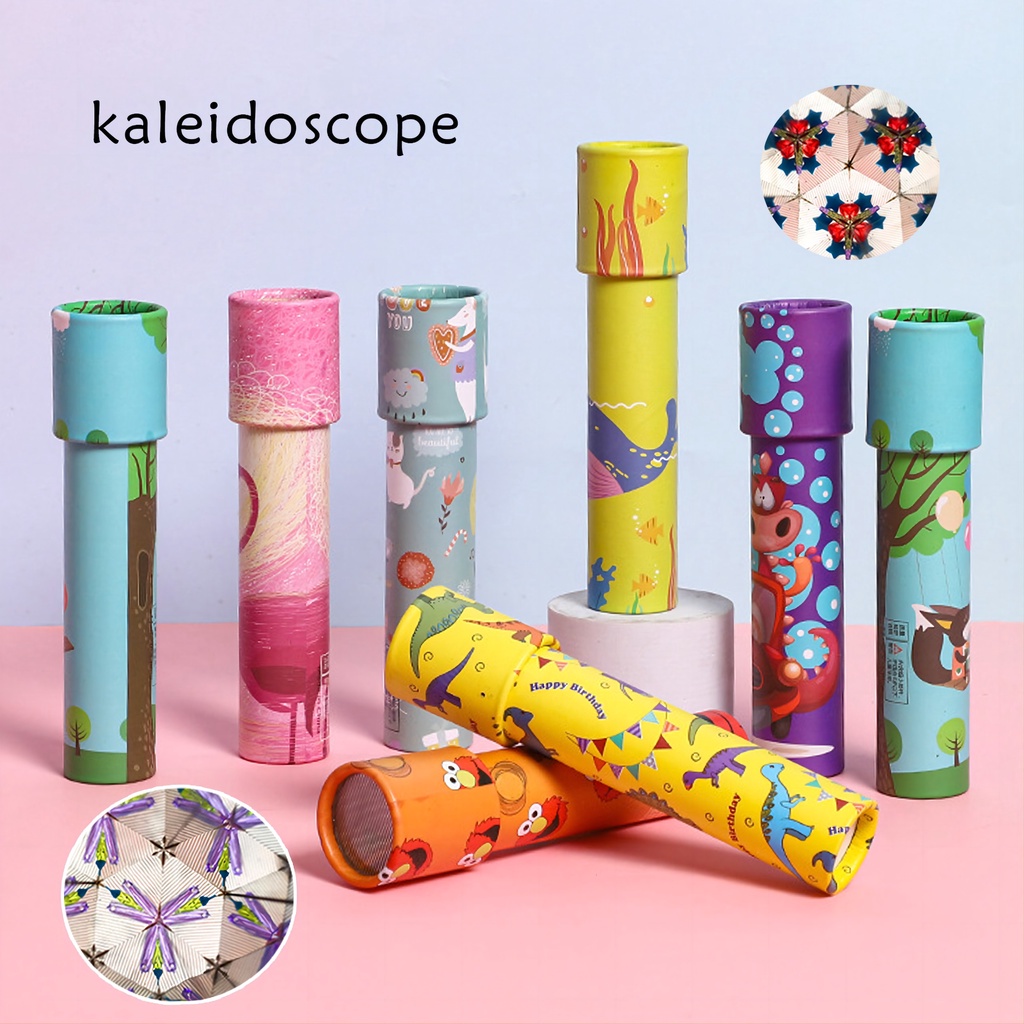 Kaleidoscope ของเล่นทดลองวิทยาศาสตร์ ขนาดกลาง เพื่อการศึกษา สําหรับเด็กอนุบาล YL136