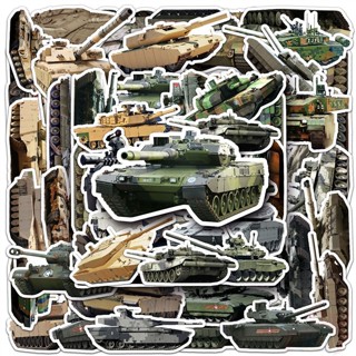 ❉ สติกเกอร์ Tank Series 01 สําหรับตกแต่งรถถัง ❉ สติกเกอร์แฟชั่น กันน้ํา DIY 50 ชิ้น/เซต