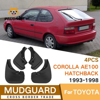 บังโคลนรถยนต์ อุปกรณ์เสริม สําหรับ Toyota Corolla Hatchback AE100 1993-1998 4 ชิ้น