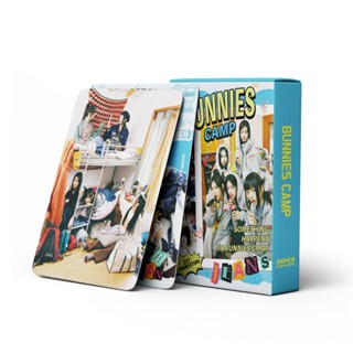 โปสการ์ด อัลบั้มรูปภาพ BUNNIES CAMP Lomo Cards Kpop จํานวน 55 ชิ้น ต่อกล่อง