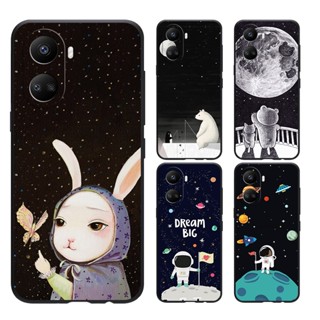 Huawei Y9 Prime Y9 2019 Y9S Y7 Pro 2019 Y7 Y6 P Y6 Pro เคสโทรศัพท์มือถือแบบนิ่ม ลายนักบินอวกาศ Lunar สําหรับ